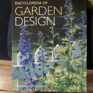 Encyclopedia of Garden Design by Jennifer Stackhouse - Blue and Green Cover